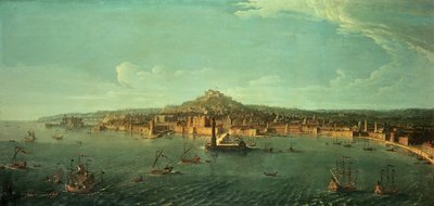 Ansicht von Neapel, 17. Jahrhundert von Gaspar van Wittel